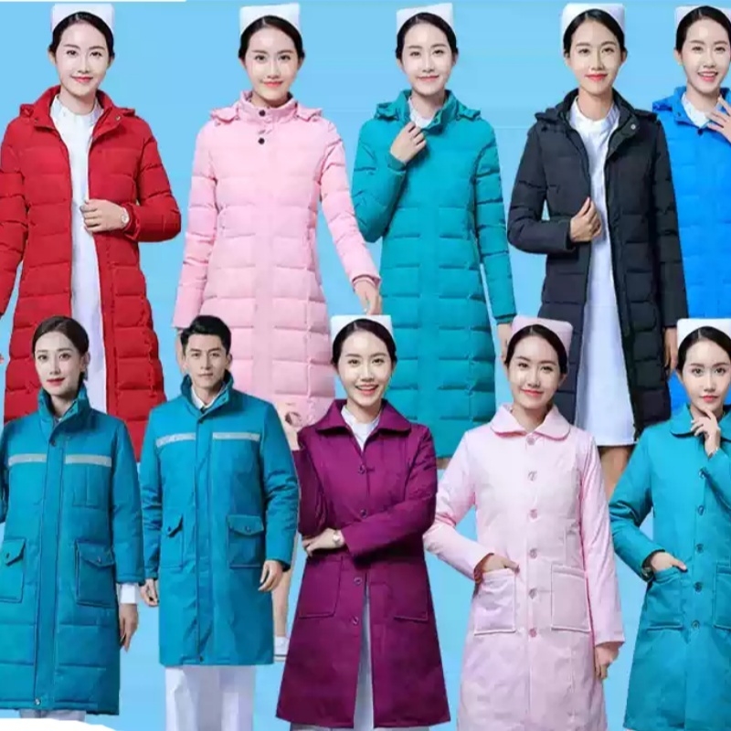 男女护士棉服羽